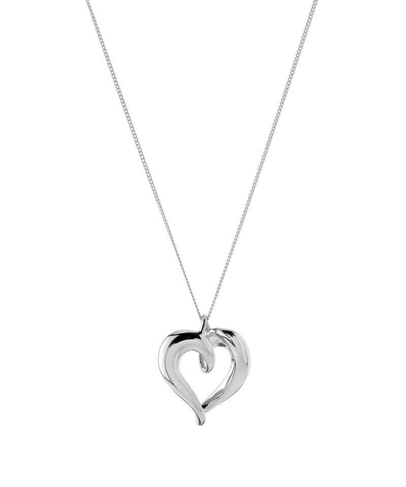 メタルハートネックレス