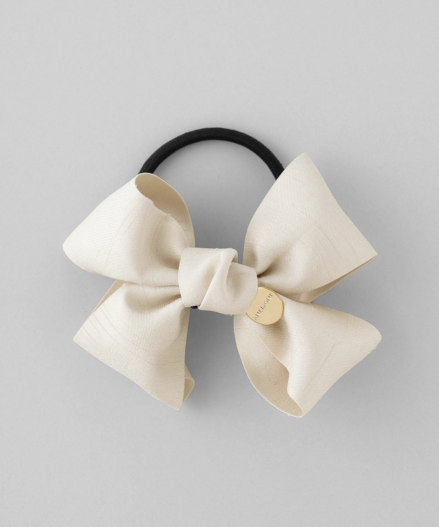 ANEMONE】スラブ織りミラーリボンのヘアゴム｜SANPO ONLINE(サンポー