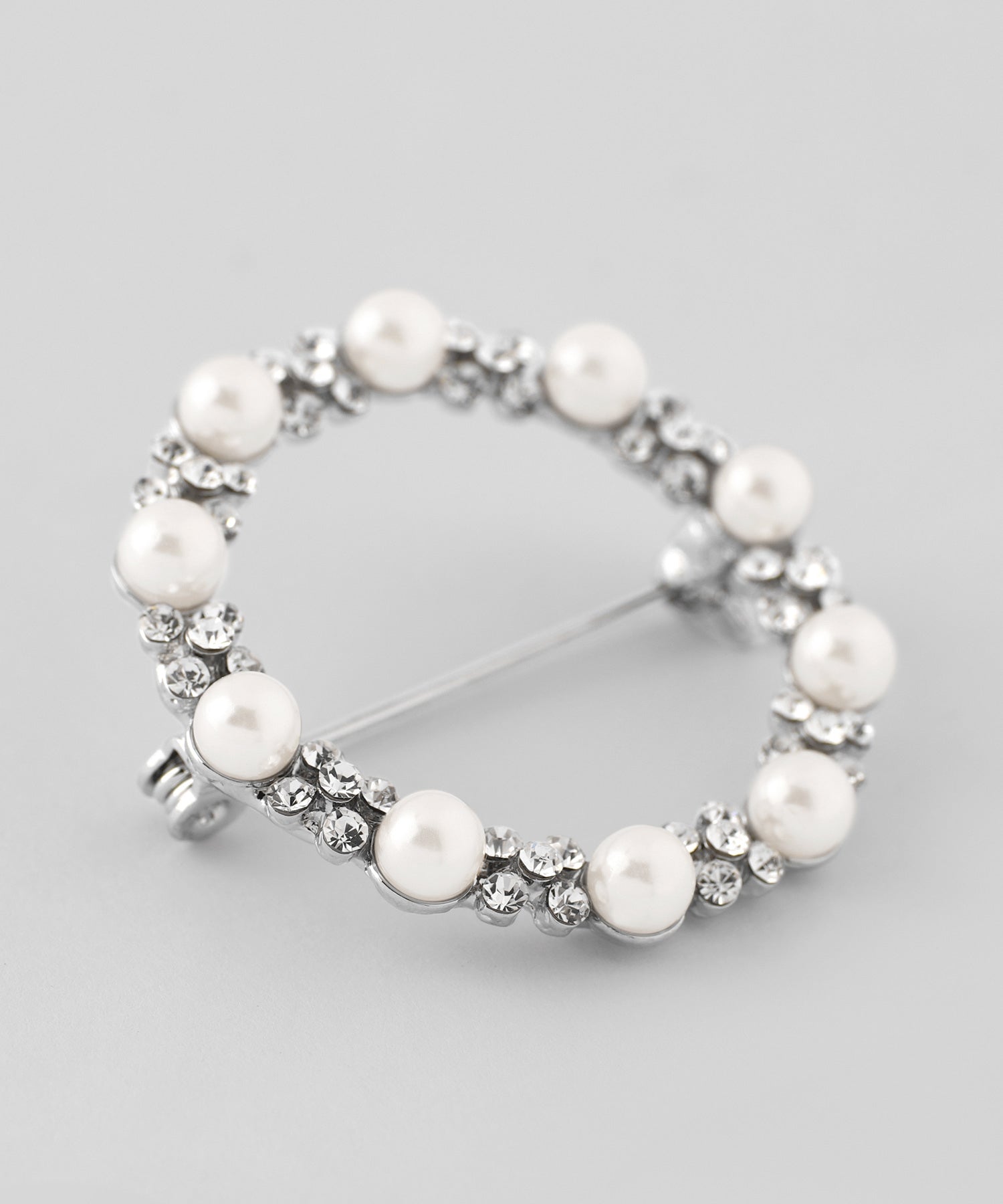 ANEMONE】パール×ビジューサークルブローチ｜SANPO ONLINE(サンポー