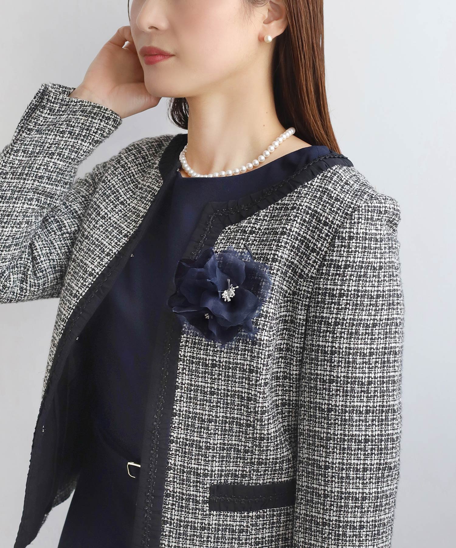 ANEMONE】オーガンジーフラワーコサージュ[B]｜SANPO ONLINE(サンポー