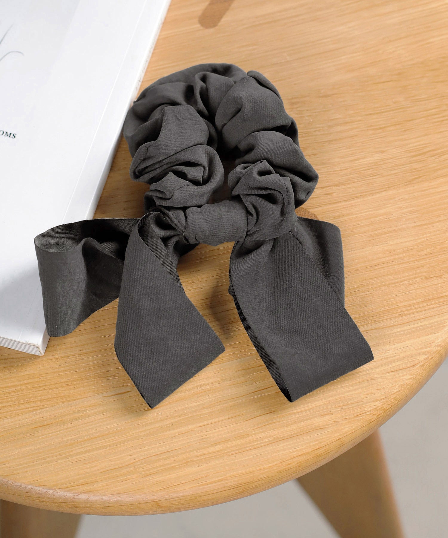 ANEMONE】シックカラーリボンシュシュ｜アネモネ・シエナロゼ