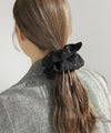 Drawcord lace scrunchie