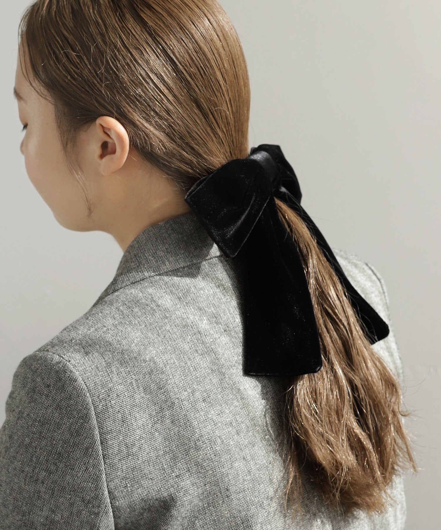 ANEMONE】ベロアリボンバレッタ｜アネモネ・シエナロゼ・ミミサン