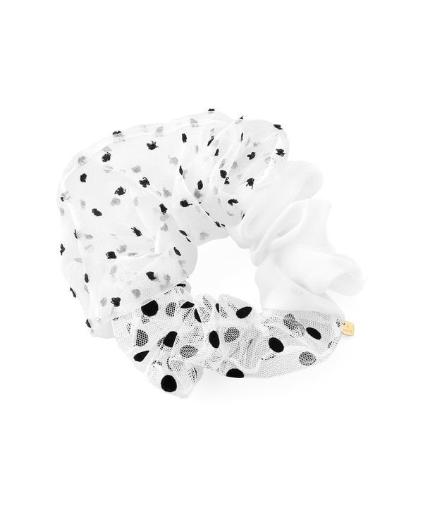 マルチ柄アンバランスシュシュ