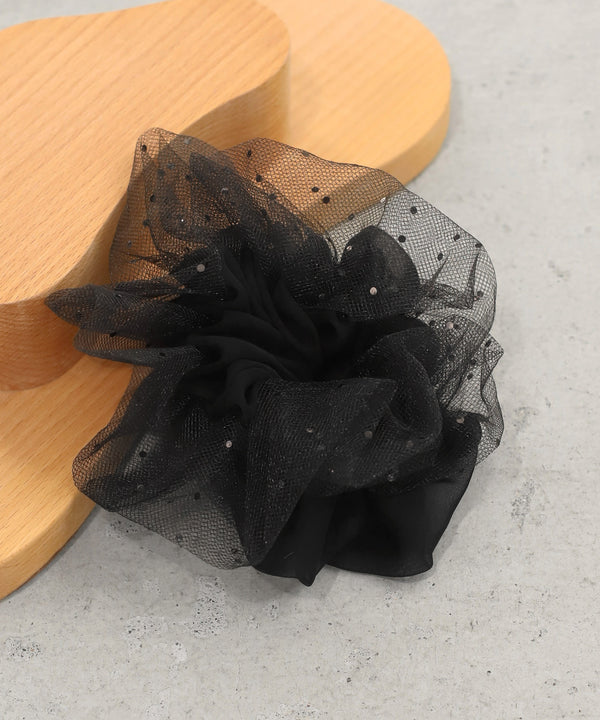 ドットスパンコールシュシュ