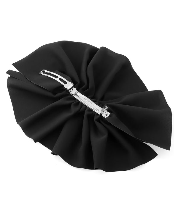 シックカラーフリルバレッタ