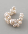 Freshwater pearl ear cuff [Sheerchic]