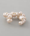 Freshwater pearl ear cuff [Sheerchic]