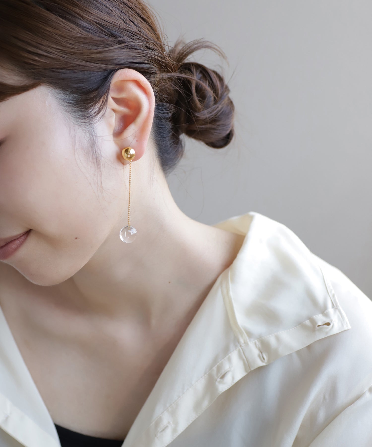 mimi33】クリスタルスイングイヤリング[Ownideal]｜SANPO ONLINE