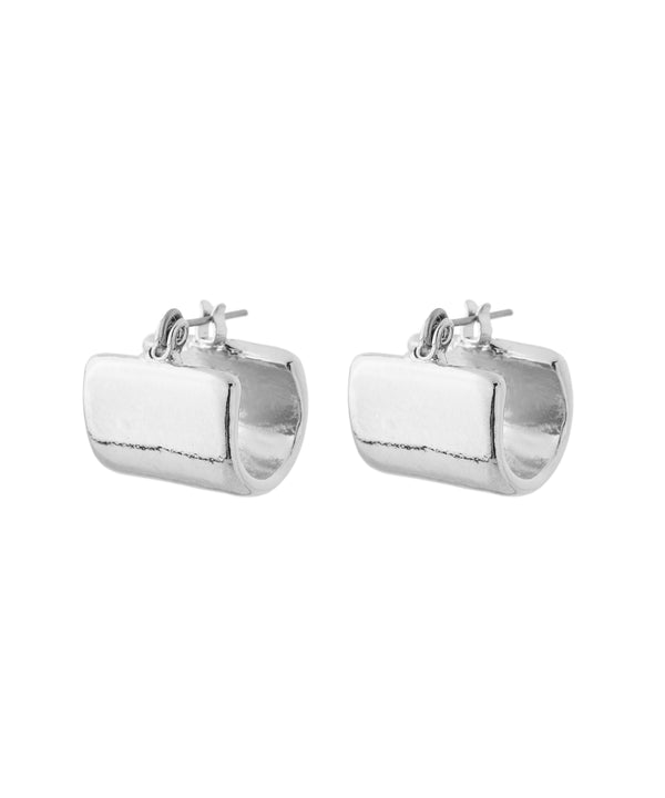 Wide hoop earrings [Ownideal]