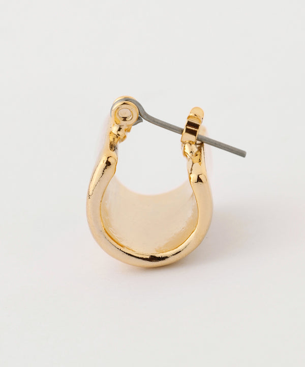 Wide hoop earrings [Ownideal]