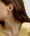 Wide hoop earrings [Ownideal]