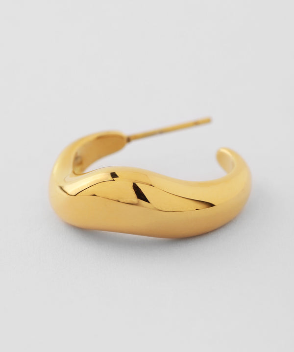 ニュアンスフープピアス[サージカルステンレス][Ownideal]