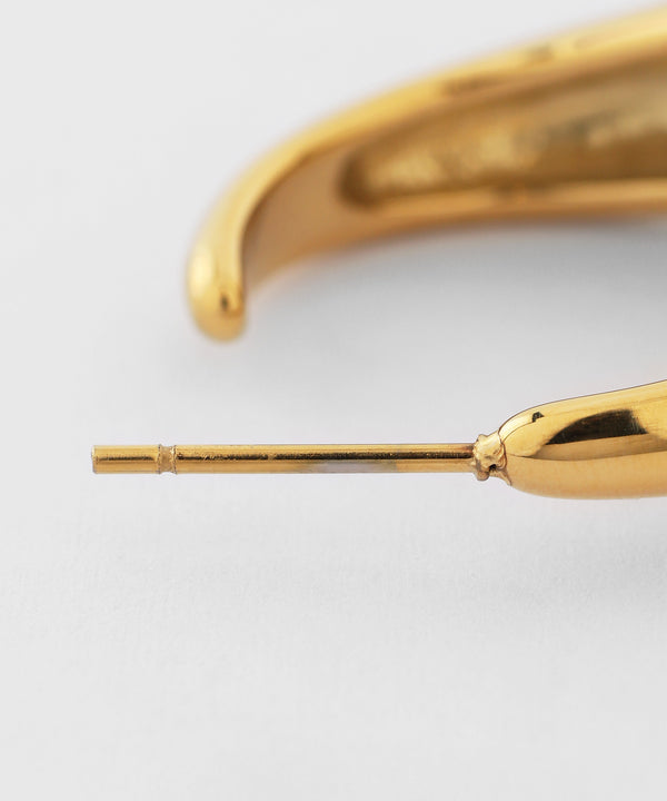 ニュアンスフープピアス[サージカルステンレス][Ownideal]