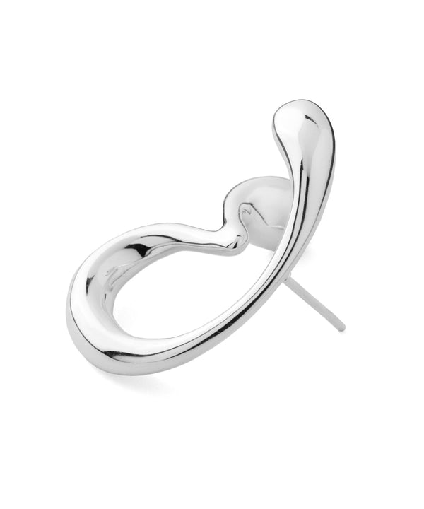 リキッドデザインピアス[ステンレス][Ownideal]