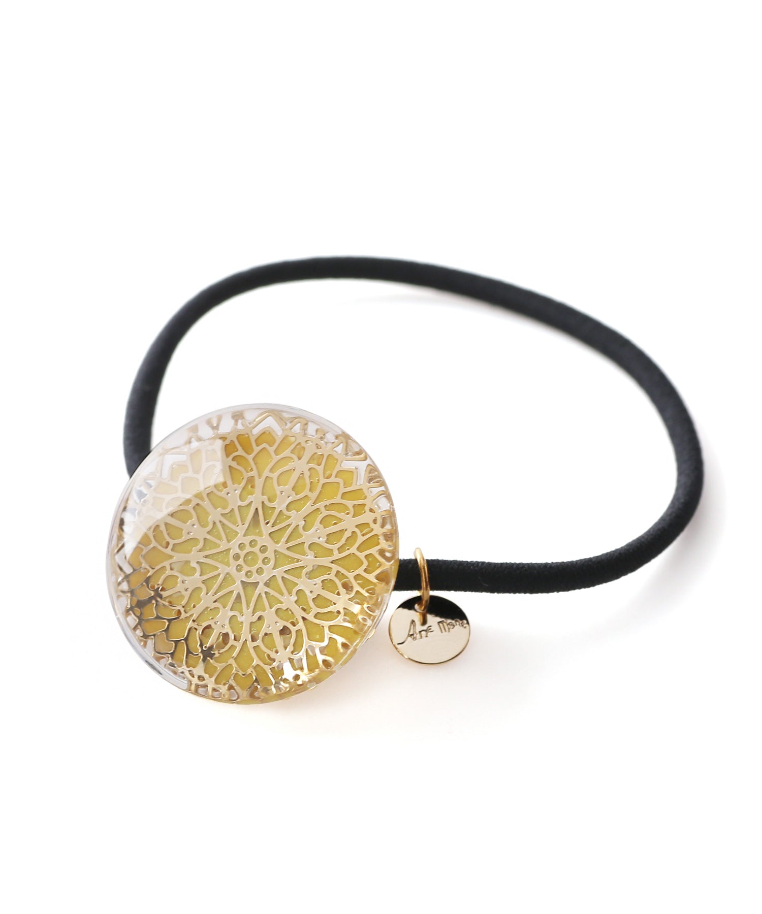 ANEMONE】透かしレースモチーフを閉じ込めたクリアヘアゴム｜SANPO