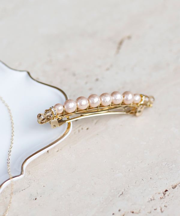 Shiny Pearl Barrette