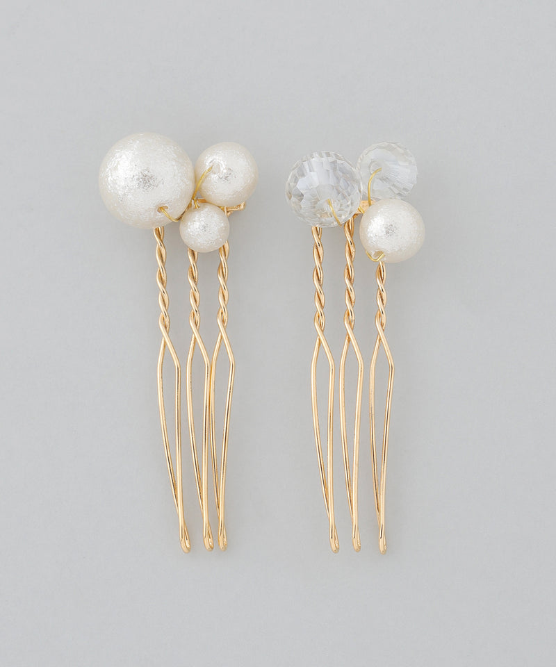 Shiny Pearl Comb (Set of 2)