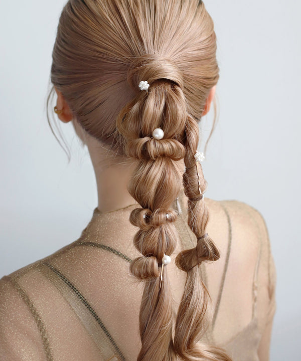 パールポイントヘアピン[4本セット]
