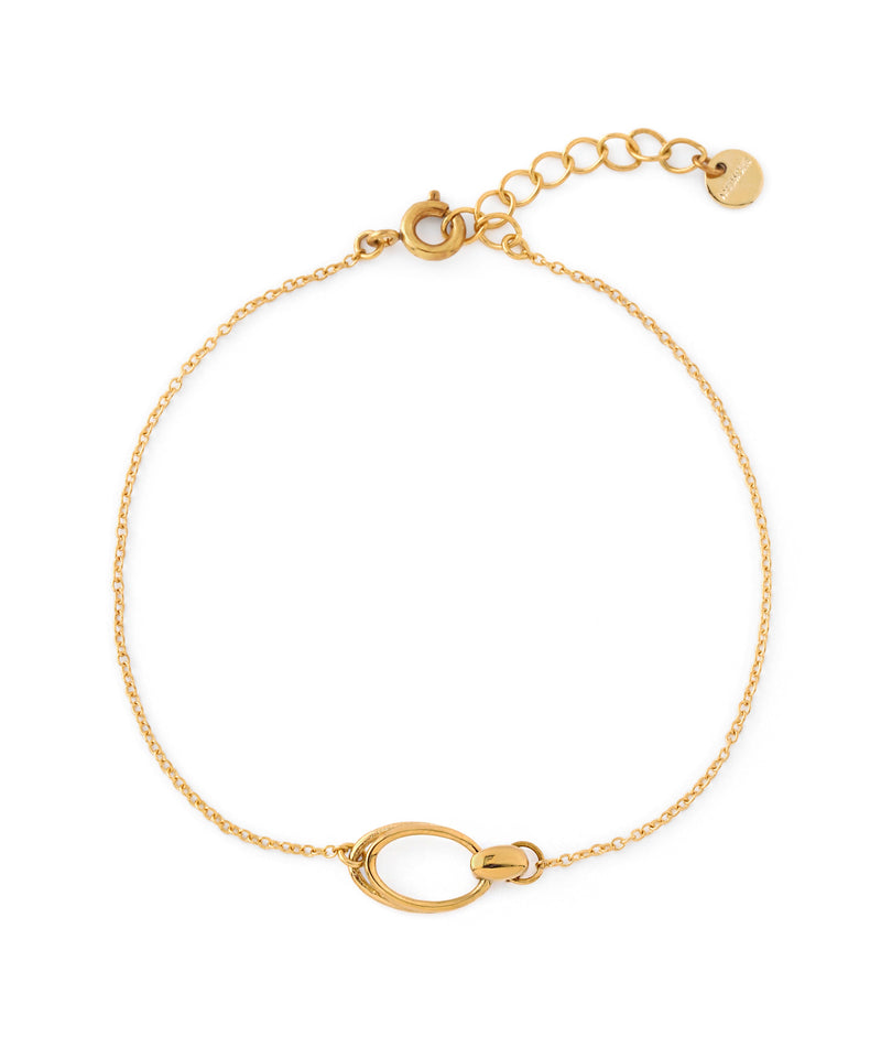 Oval motif bracelet