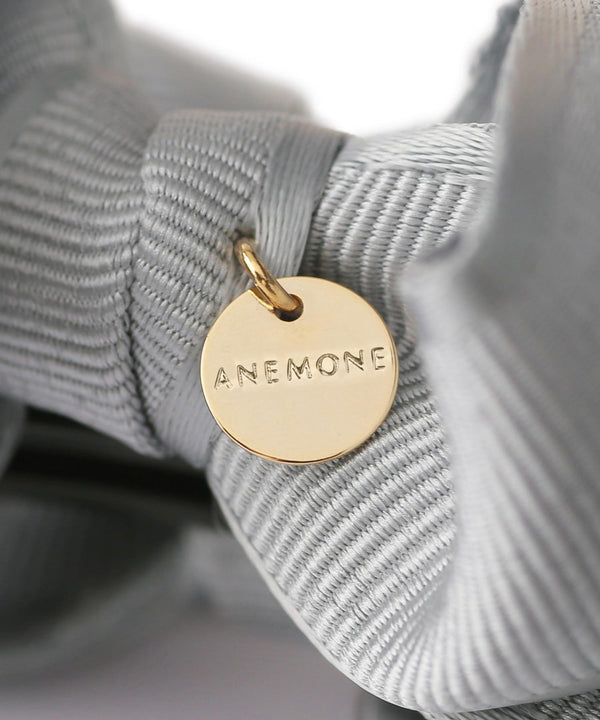 パイピングボリュームリボンのバナナクリップ