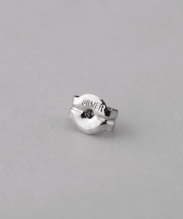 ビジューフープピアス[silver925][Basic]