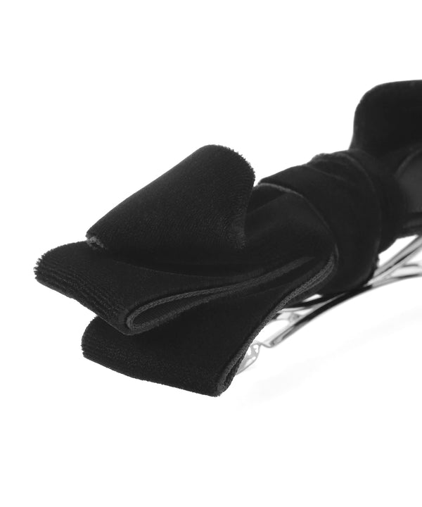 ベロアリボンバレッタ