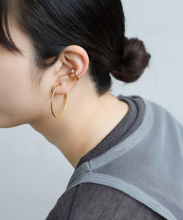 Hoop Earrings [M] [Surgical Stainless Steel] [Basic]