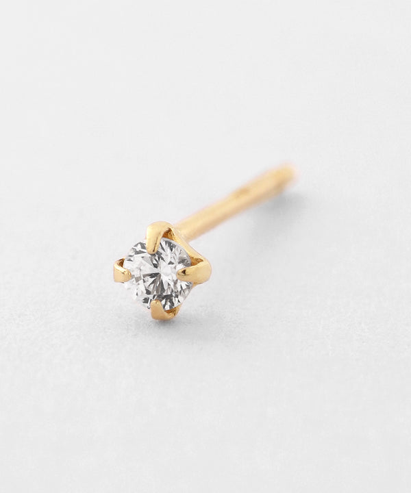 ビジューアシメピアス[K10][Basic]