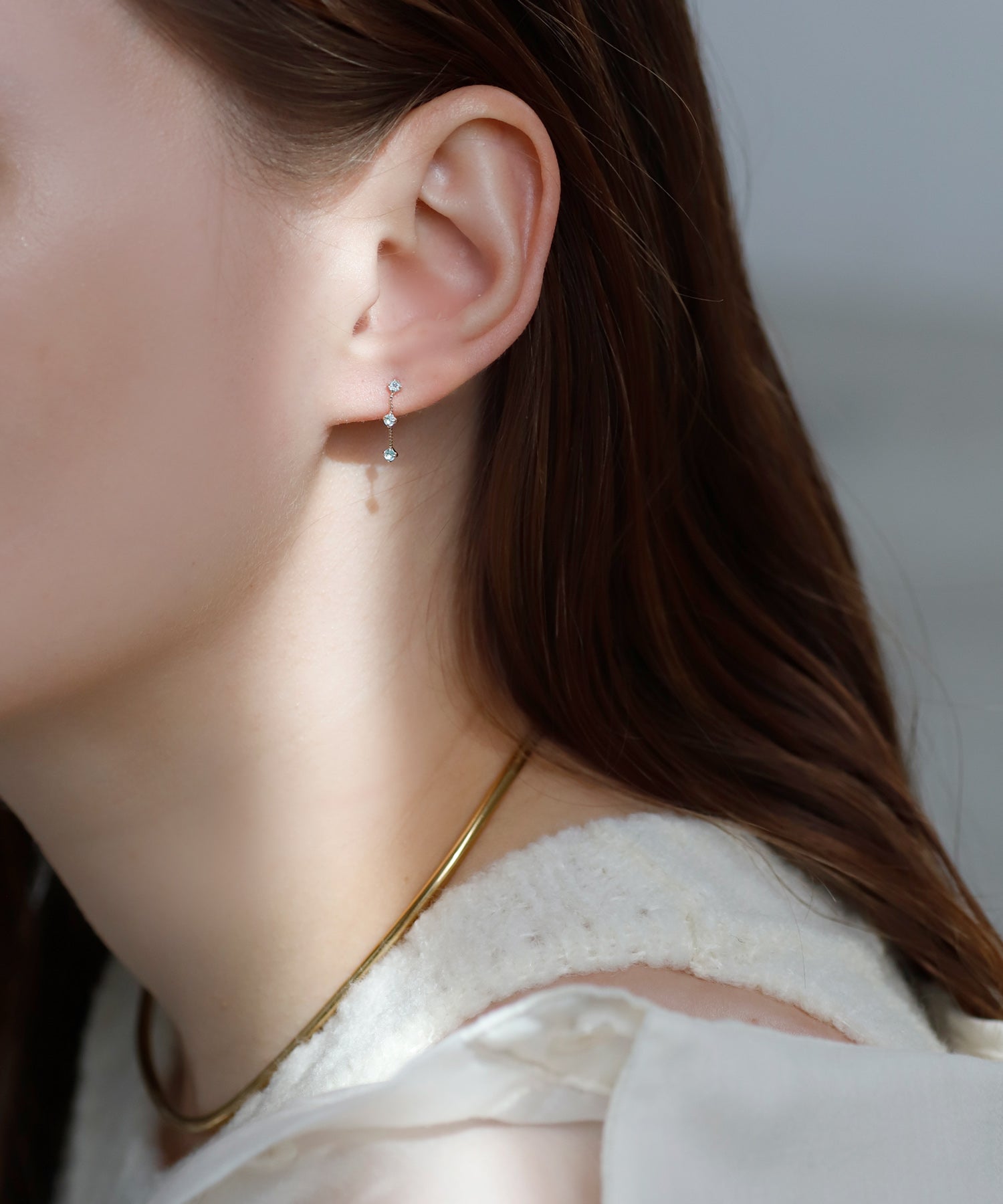 ✨ Souchan✨ mimi33】パール×チェーンイヤリング[Sheerchic]｜SANPO ONLINE