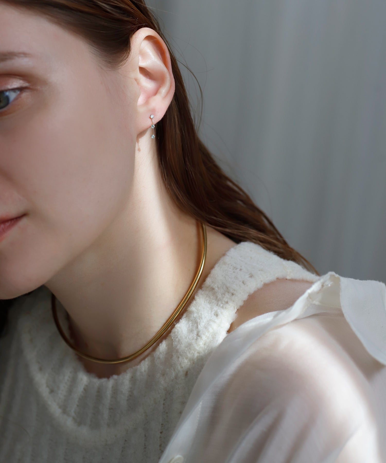 mimi33】天然石ステーションピアス[K10][Basic]｜SANPO ONLINE