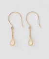 Opal hook earrings [K10][Basic]