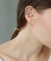 Opal hook earrings [K10][Basic]