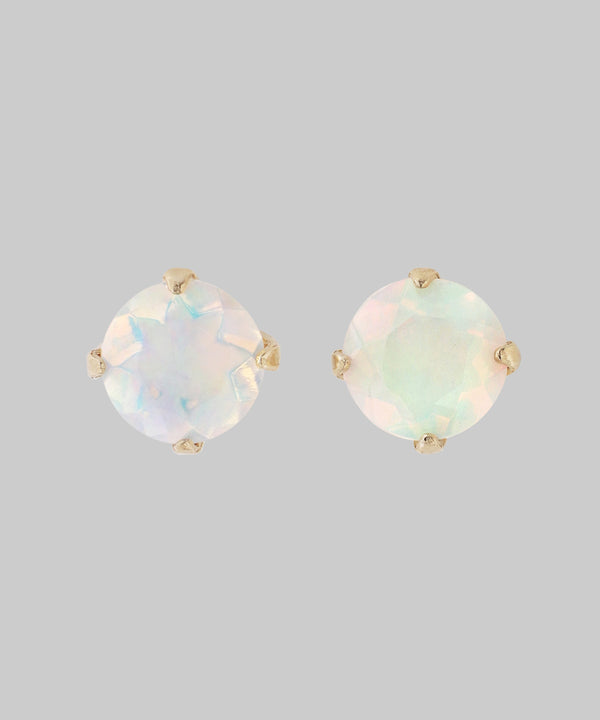 オパールピアス[K10][Basic]