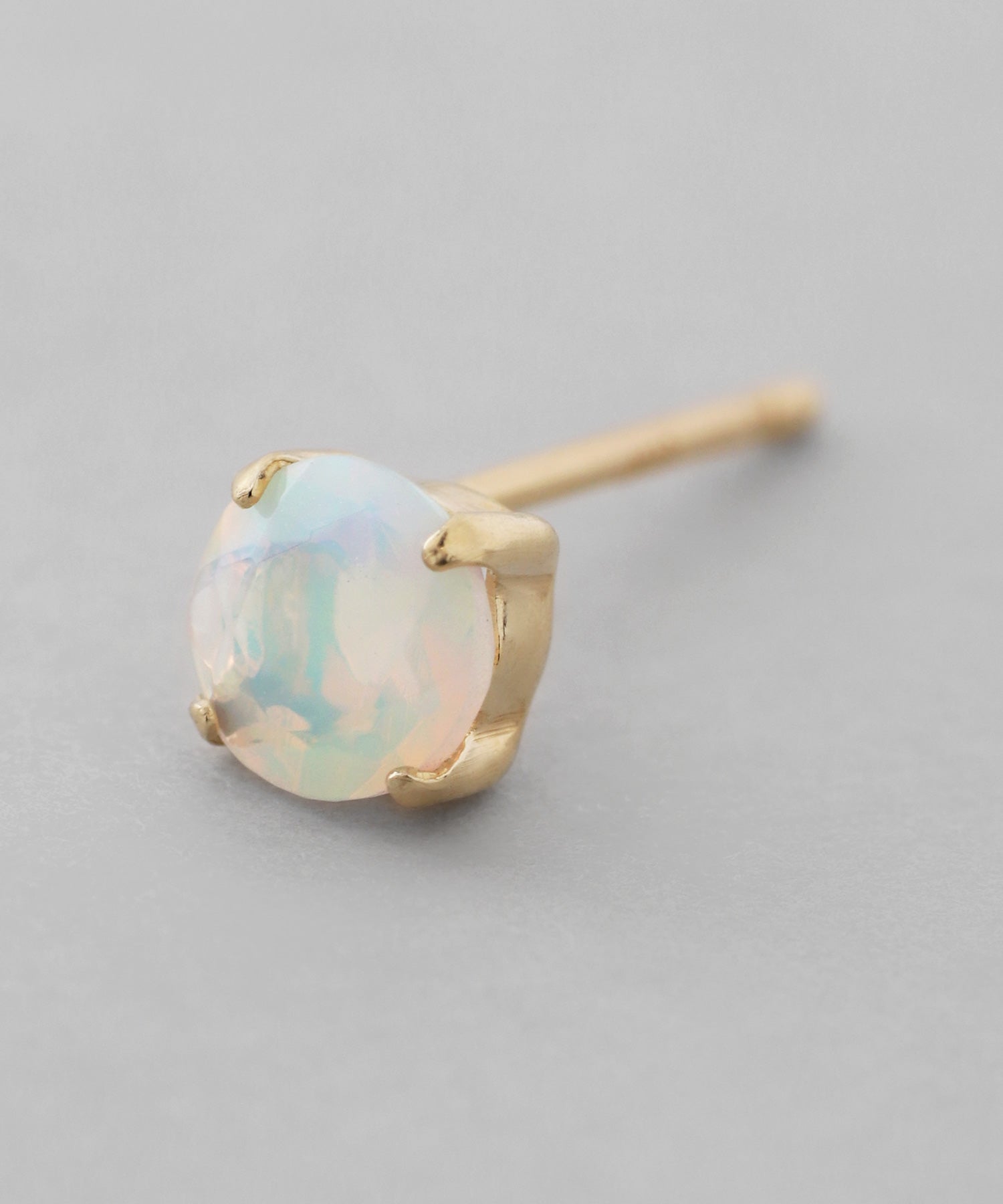 mimi33】オパールピアス[K10][Basic]｜アネモネ・シエナロゼ・ミミサン