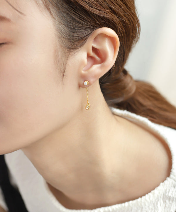 ウィングアシメピアス