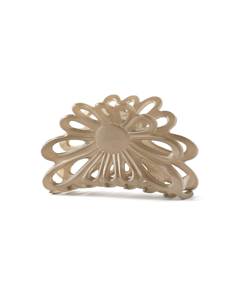 French-made nuanced flower bun