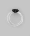 Heart Point Glass Ring