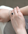 Heart Point Glass Ring