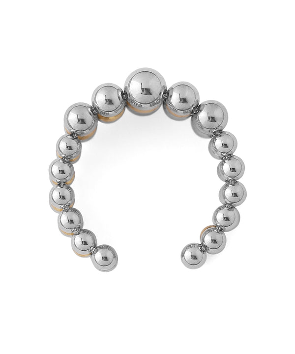 【不鏽鋼】雙色金屬珠戒指