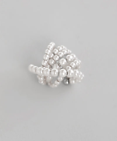 ボリュームパールイヤーカフ[Ownideal]