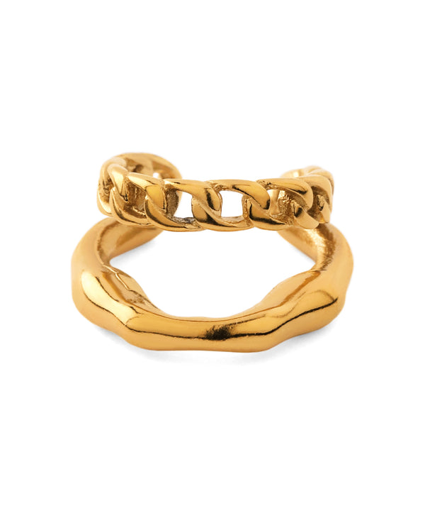 チェーンデザインイヤーカフ[ステンレス][Ownideal]