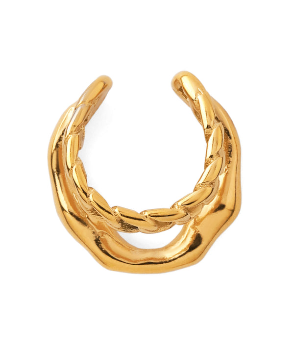 チェーンデザインイヤーカフ[ステンレス][Ownideal]