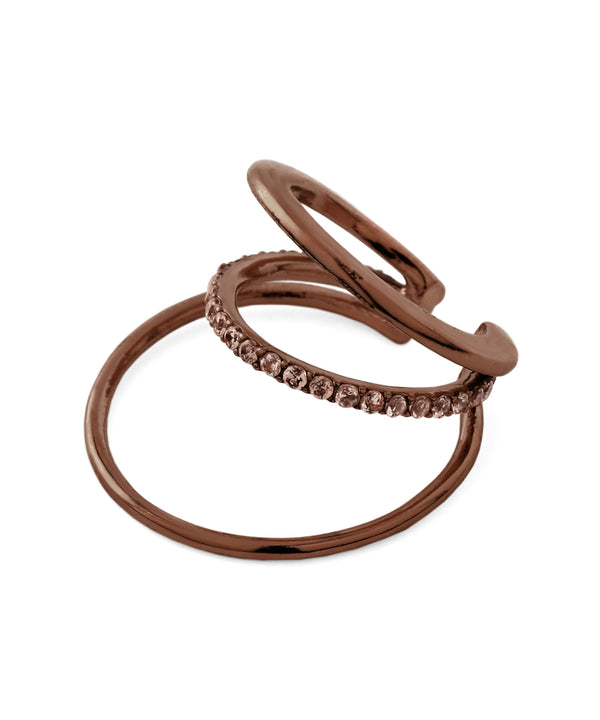 ビジューラインイヤーカフ[ステンレス][Sheerchic]