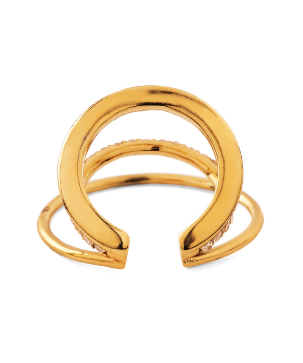 ビジューラインイヤーカフ[ステンレス][Sheerchic]