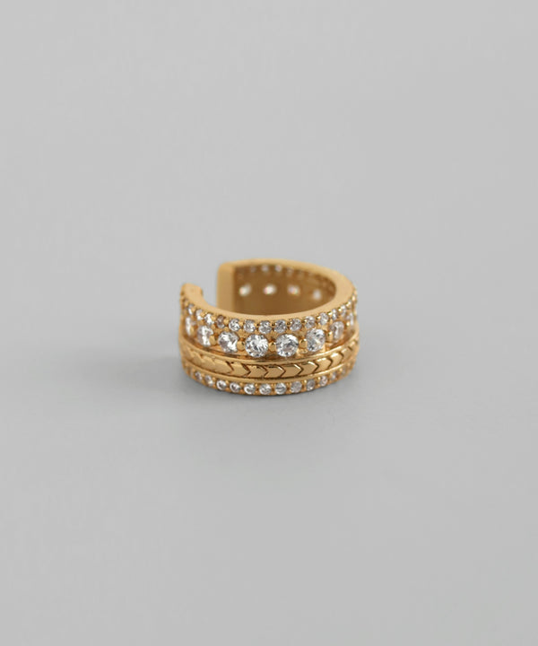 ビジューイヤーカフ[Sheerchic]