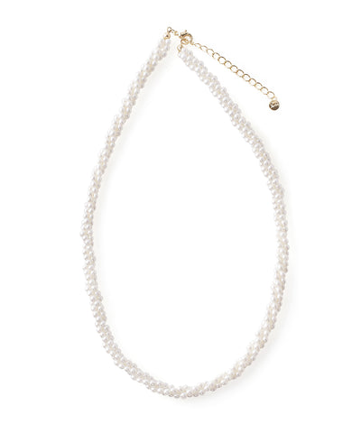 Twisted Pearl Necklace