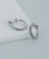 [Stainless Steel] Bijou Push-In Earrings