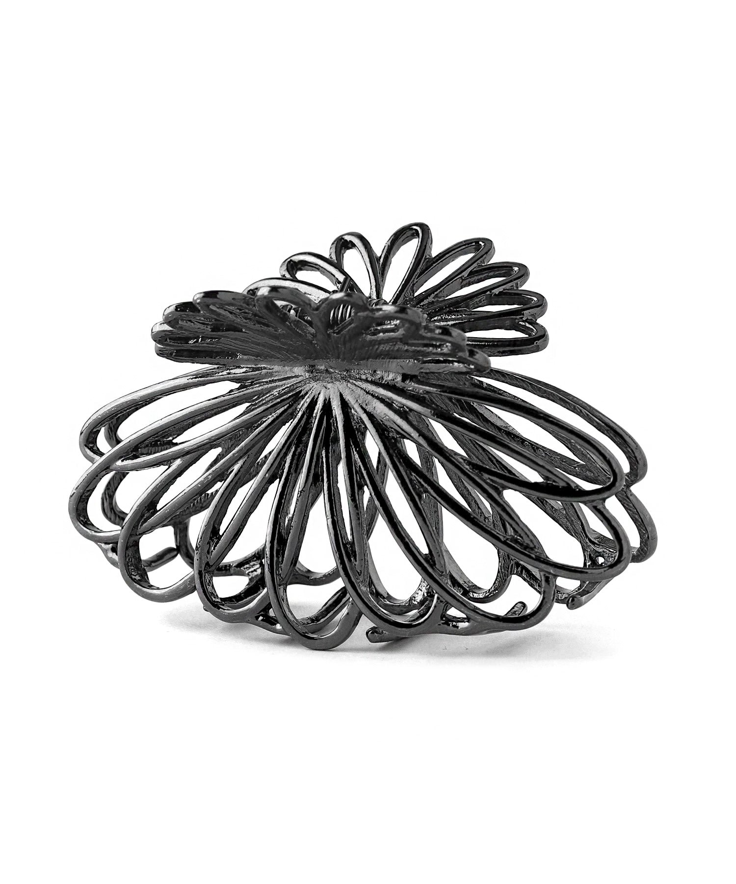 ANEMONE】シックカラーの艶めきオーバルヘアゴム｜SANPO ONLINE