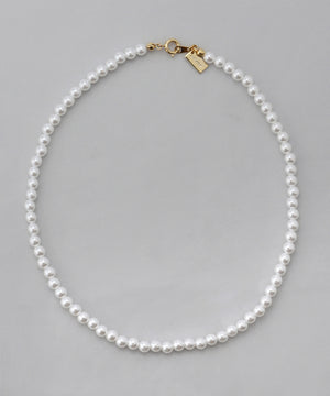 Pearl short necklace [5mm]
